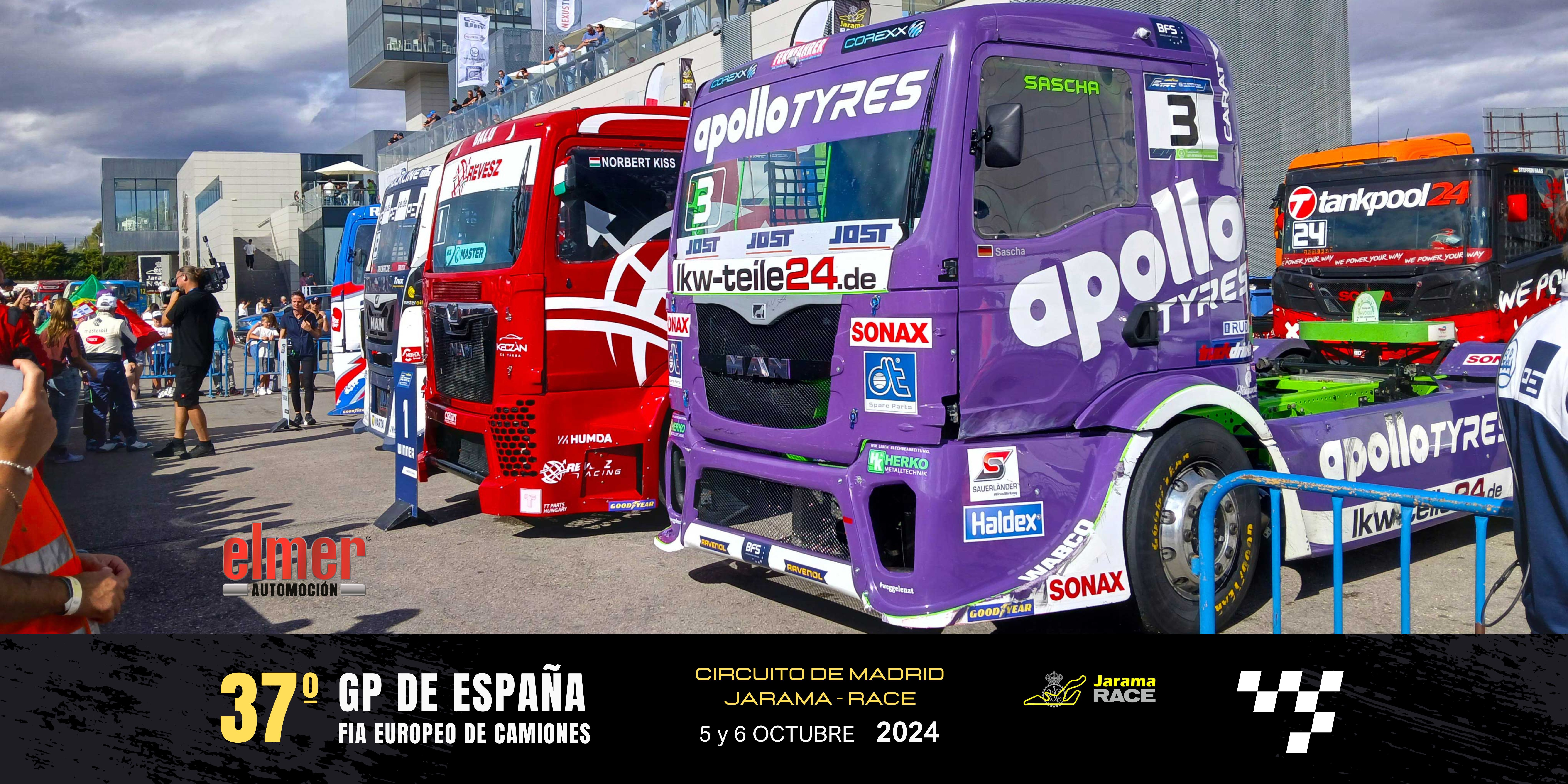 GP de España FIA Europeo de Camiones 2024 en Madrid Jarama-RACE